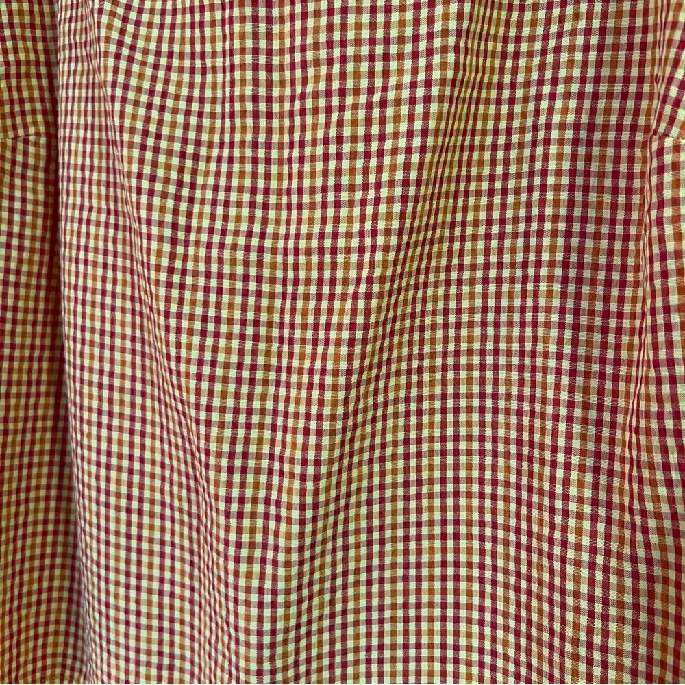 F.L. Malik Vintage Gingham 2 Pc Set Size Small - Picture 11 of 11